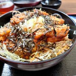 食処 そうしゃん - 2023年９月　ソース唐揚げ丼