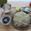 SOBA CAFEゆうひ - 【そばとミニ海鮮丼セット　１６００円】