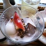 カフェレストラン メコン - セット　デザート＆ジャスミンティ