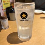 Yakiniku Tamura - レモンサワー