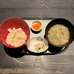 日本料理 鳥羽別邸 華暦 - お食事、汁物