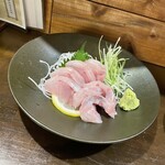 野毛あて巻きと刺身 じょうや - クロムツの刺身