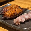 Yakitori Toritake - 四皿目の串、つくねとズリ