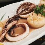 龍のかくれんぼ - イカと帆立②