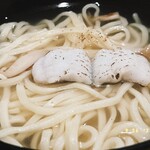 龍のかくれんぼ - 鱧出汁パスタ②