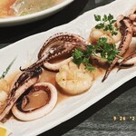 龍のかくれんぼ - イカと帆立①