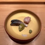 Sakai - 〆鯖/青森大間　鯛/福岡姪浜