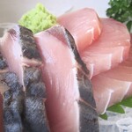 河野シーサイド温泉 ゆうばえ - 刺身定食