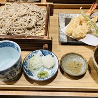 手打ち蕎麦 欅 - 海老天せいろ