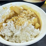 とんかつ 一 - カレーかけご飯