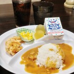 CoCo壱番屋 - おこさまカレー フライドチキン(412円)