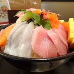 Mikore - 大海鮮丼（大盛）1,100円