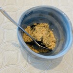 とんかつ 久 - デザートは黒糖のコーヒーゼリー♫