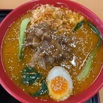 トクちゃんラーメン - 料理写真:実際の坦々麺　白ごま邪魔くさい