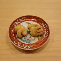 すし処 睦月 - 新いかゲソの茹でたのと炙り