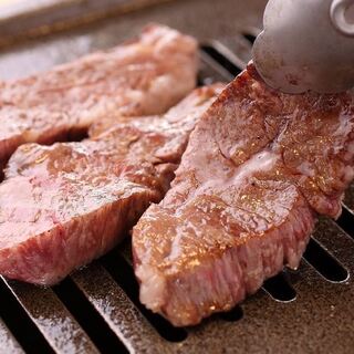 焼肉こじま１番人気のハラミ。