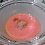 OTTO SETTE - トマトのズッペッタ（軽いスープ）。