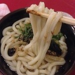 かめびし屋 - うどんのアップ