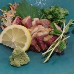 Sumiyaki Kicchin Toriko - 河内鴨のタタキ　　肉厚でジューシーで旨み濃厚！！　　