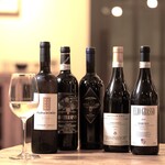 Grazioso - イタリア産ワインを中心にフランス産ワイン・ナチュラルワイン・オレンジワインも含め常時70種類以上を取り揃えております。