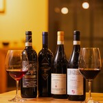 Grazioso - イタリア産ワインを中心にフランス産ワイン・ナチュラルワイン・オレンジワインも含め常時70種類以上を取り揃えております。