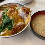 まるやま食堂 - かつ丼➕味噌汁