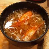 東鮨 新店 - ランチの味噌汁