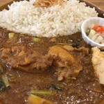 はらっぱカレー店 - サグ＝青菜は小松菜