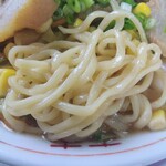 Kawamata Shokudou - 麺アップ