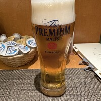 旬菜ステーキ処 らいむらいと - 昼なのに、うっかりビール