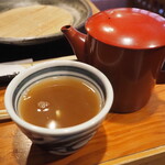 源氏 蕎麦 - 蕎麦湯