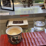 千日カフェ - セットのコーヒー