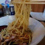 月ケ瀬 - 麺リフトアップ
