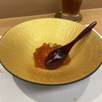 北新地 鮨 天ぷら いわい - イクラミニ丼
