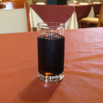 牛久シャトー レストラン - 食後のアイスコーヒー。