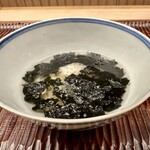 緒方 - もち米の海苔茶漬け