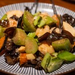 黒猫夜 - 2023.9 季節野菜の炒めもの