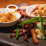 黒猫夜 - 2023.9 珍味のお肉のおつまみ盛り合わせ