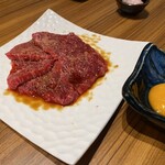焼肉 神宮 - 九州黒毛和牛イチボ炙り焼
