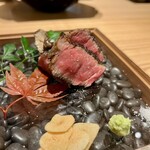 京都肉割烹 みや田 - サーロイン炭火焼き