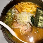 製麺食堂あぶみ - 料理写真:鐙らーめん細麺
