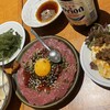 Gyuutan Iroha - 馬肉ユッケ、海ぶどう、ジーマーミ豆腐、お通し