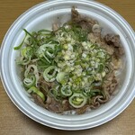 松屋 - ネギ塩牛焼肉丼