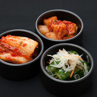 キムチ三種盛り