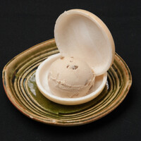 手焼き最中黒糖アイス