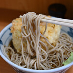 加賀 - 冷 かき揚げそば＠税込550円