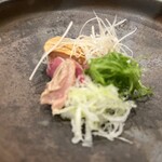 酒亭 田中 - 白レバー刺