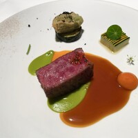 オトワ レストラン - Boeuf 和牛 ズッキーニ：和牛ロースのロースト ズッキーニを様々な調理で
