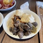 オルトカフェ - 宮崎の地の物(チキン南蛮、地鶏の炭火焼き、餃子)