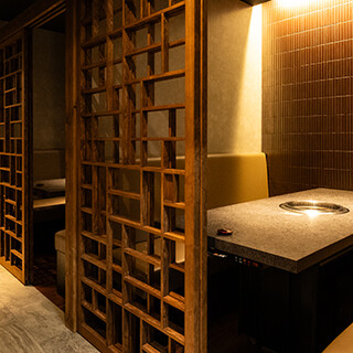 Yakiniku (Grilled meat) restaurant recommended for one person! Exclusive private room!